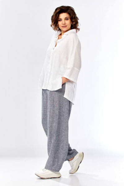 Брюки, рубашка Диомант 2157 джинс - фото 8