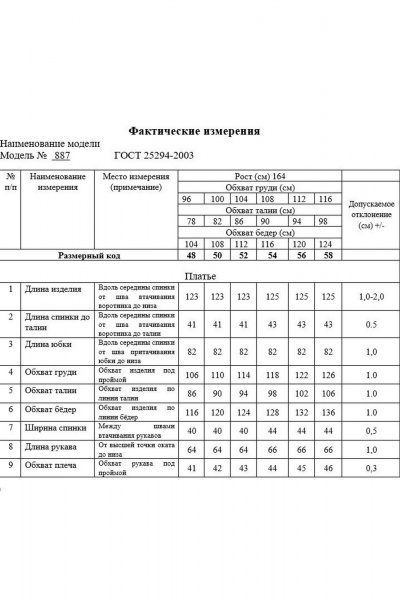 Платье Swallow 887 - фото 11