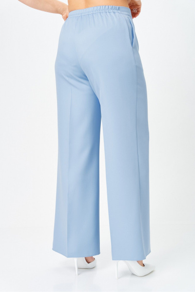 Брюки, жакет Vilena 1138 голубой - фото 7