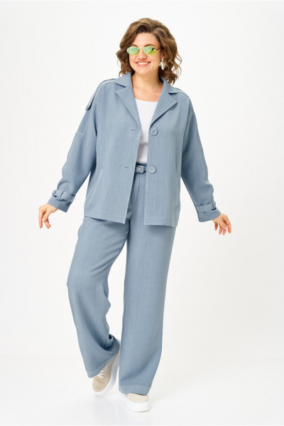 Брюки, жакет Vilena 1150 джинс - фото 18