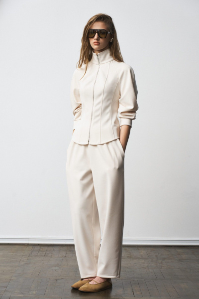 Брюки MilMil 1289 молоко - фото 7