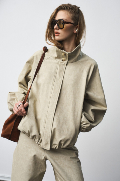 Бомбер MilMil 1294 песочный - фото 9