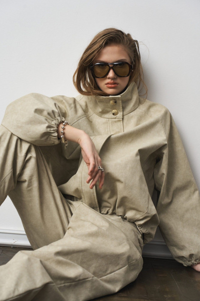 Бомбер MilMil 1294 песочный - фото 7