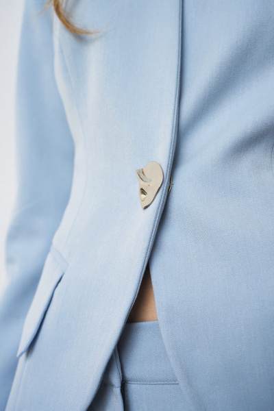 Брюки, жакет MilMil 1297 голубой - фото 5