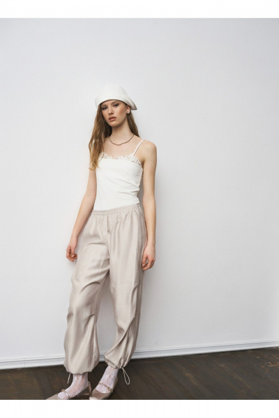 Брюки MilMil 1313 жемчуг - фото 6