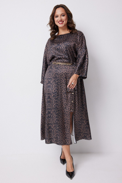 Платье Твой имидж 2246 леопардовый_принт - фото 4