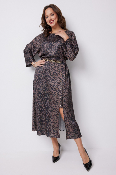 Платье Твой имидж 2246 леопардовый_принт - фото 3