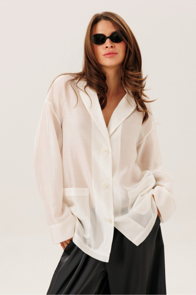 Жакет DILIA 3003 молочный - фото 3