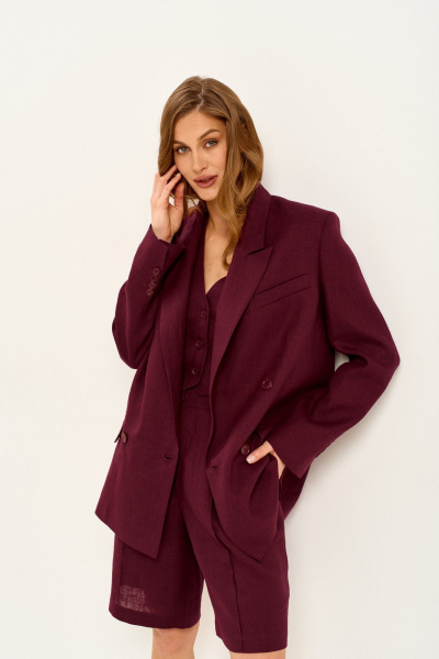 Шорты Mars design 1007 бордовый - фото 2