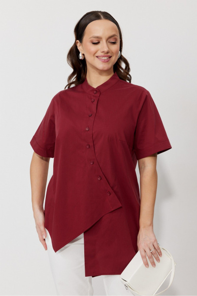 Блуза, брюки Mubliz 157 вино - фото 17