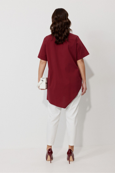 Блуза, брюки Mubliz 157 вино - фото 5