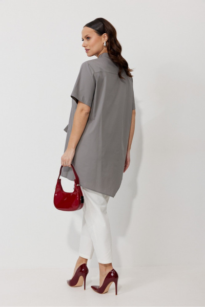 Блуза, брюки Mubliz 157 серый - фото 5
