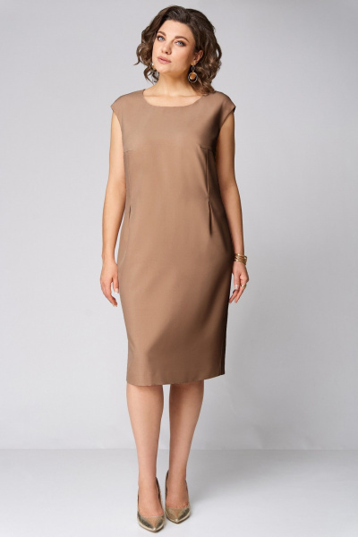 Жакет, платье Мишель стиль 1290 молочно-бежевый - фото 10