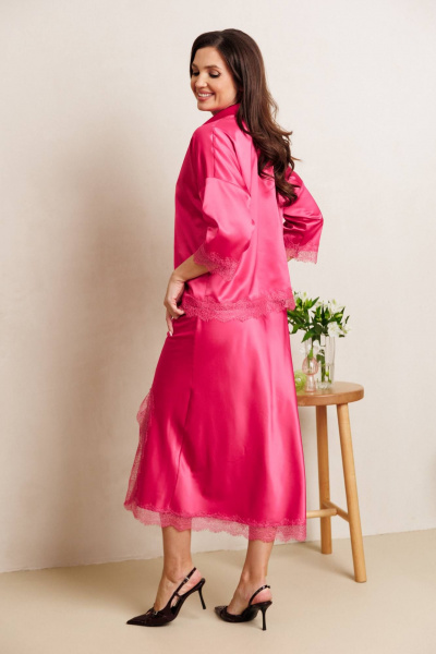 Блуза, юбка Anastasia 1331 фуксия - фото 5