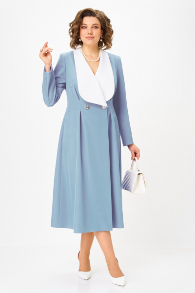 Платье Lady Secret 26317 голубой - фото 9