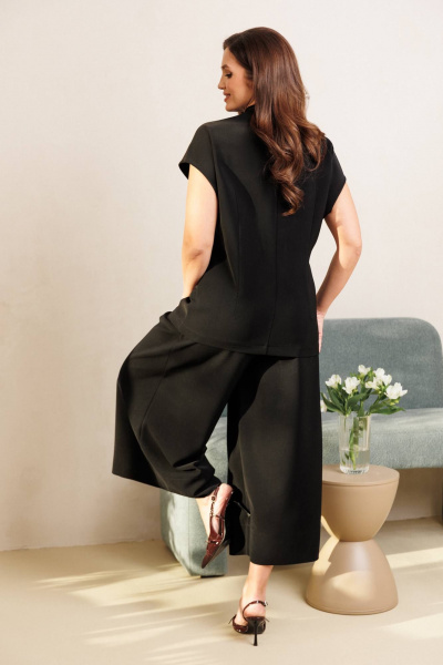Блуза, брюки Anastasia 1340 черный - фото 3