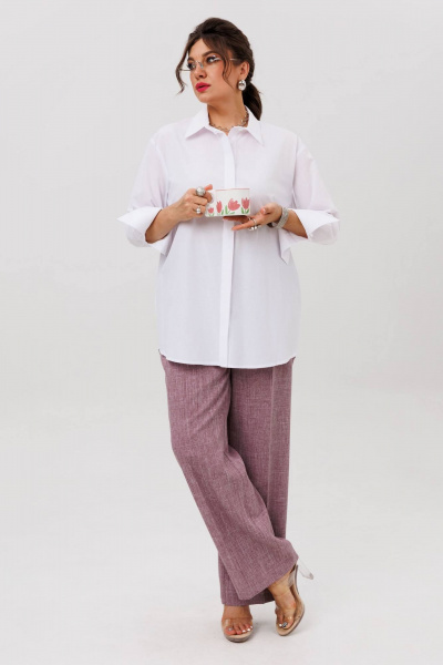 Брюки Anelli 1540 розовая_камея - фото 6