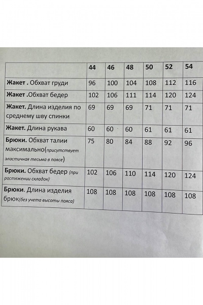 Брюки, жакет Ларс Стиль 1197 серый - фото 10