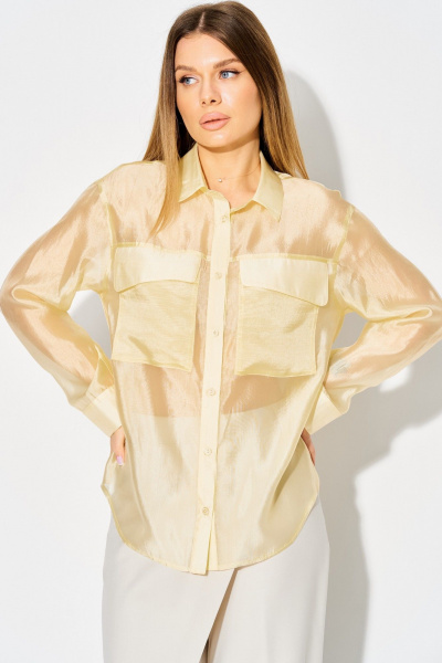 Блуза Laikony L-382-1 дюна - фото 2