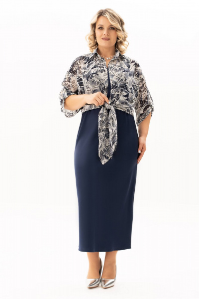 Блуза, платье Algranda А4078-c - фото 1