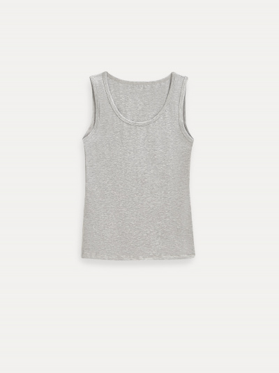 Майка CONTE BASIC COLLECTION LM 2020 grey melange 20С-1060ТСП в пакете - фото 2