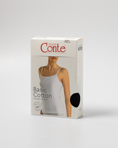 Топ CONTE BASIC COLLECTION LT 2019 черный 20С-1059ТСП в коробке - фото 1