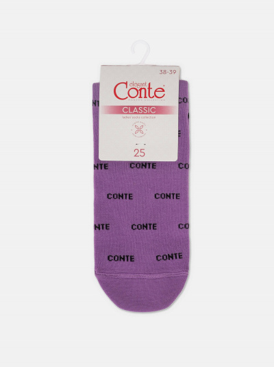 Носки CONTE CLASSIC сиреневый 15С-15СП 528 - фото 1