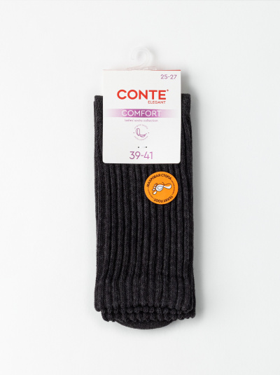 Носки CONTE COMFORT черный 25С-40/1СП 750 - фото 1