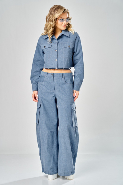 Брюки, куртка ARTELLA А-1005 голубой - фото 6