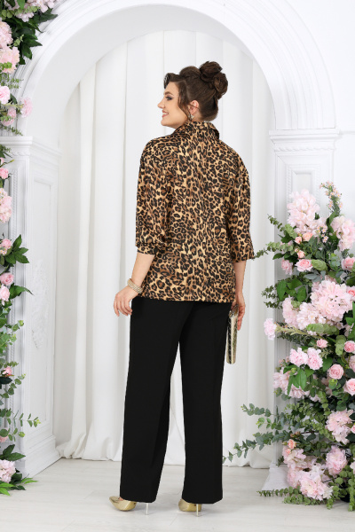 Блуза, брюки Ninele 6098 леопард - фото 8