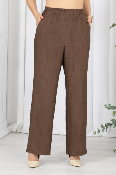 Блуза, брюки Ninele 7497 коричневый - фото 10