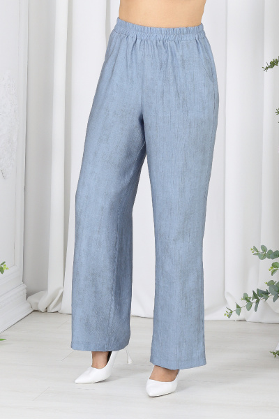 Блуза, брюки Ninele 7497 небесный - фото 9