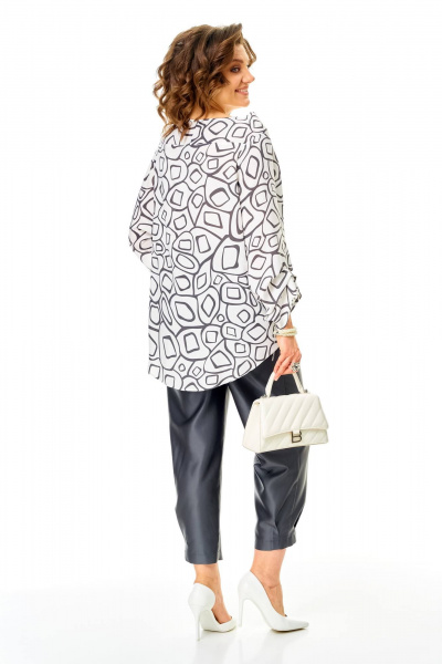 Блуза, брюки Anastasia 1343 графит - фото 2