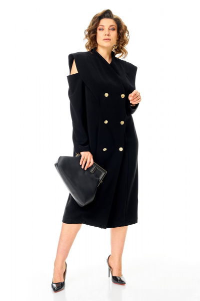 Платье Anastasia 1348 черный - фото 1