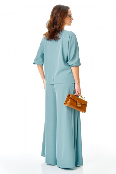 Блуза, брюки Karina deLux M-1426 бирюзовый - фото 7