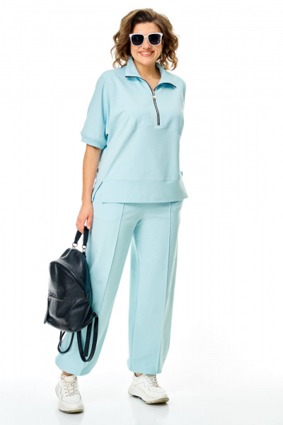 Брюки, джемпер Karina deLux M-1442 голубой - фото 1