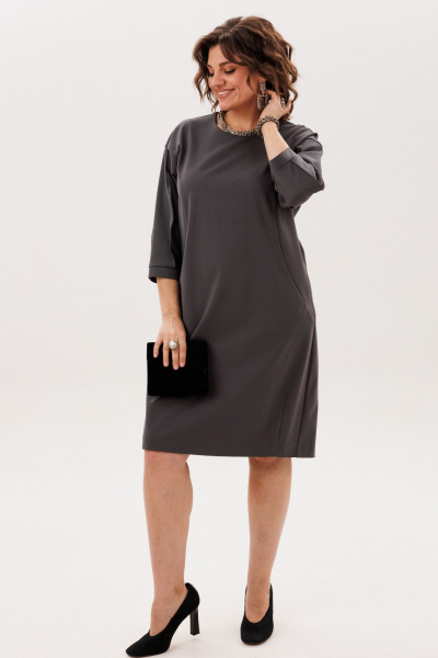 Платье Anelli 61 маренго - фото 6