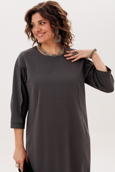 Платье Anelli 61 маренго - фото 5