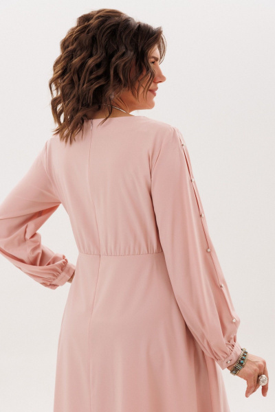 Платье Anelli 1836 дымчатая-роза - фото 6