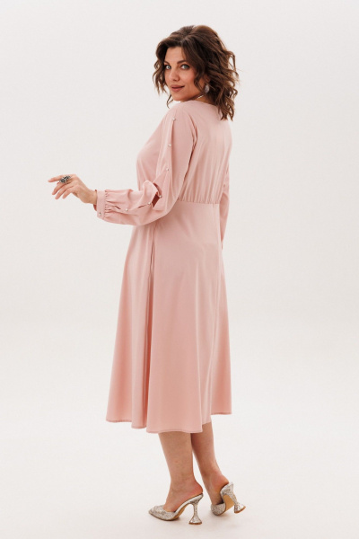 Платье Anelli 1836 дымчатая-роза - фото 3