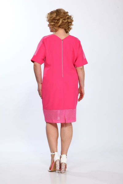 Платье GALEREJA 435 розовый - фото 3