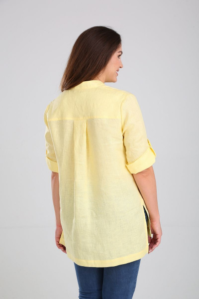 Блуза MALI 621-064 св-желтый - фото 7