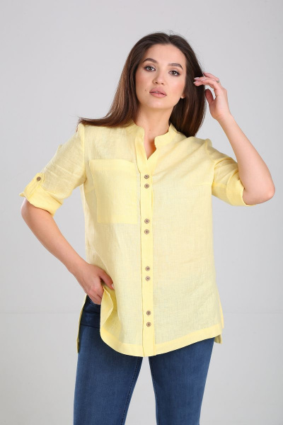 Блуза MALI 621-064 св-желтый - фото 2