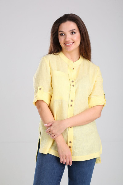 Блуза MALI 621-064 св-желтый - фото 1