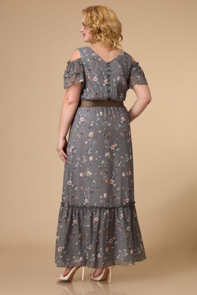 Платье Svetlana-Style 1590 темный+цветы - фото 2