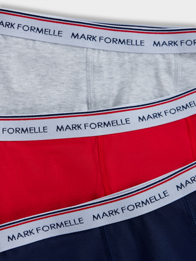 Трусы Mark Formelle 413354-3/25-36861Ц-5 море_серый_меланж_4306_А_огненный_красный - фото 2