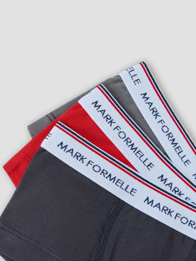 Трусы Mark Formelle 413354-3/25-36861Ц-5 огненный_красный_обсидиан_т.серый - фото 2