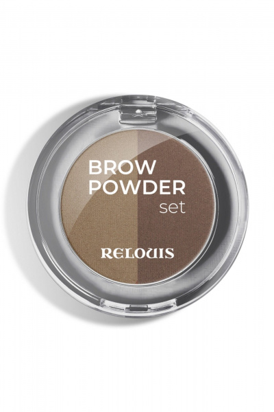 Relouis BROW POWDER SET 01 taupe - фото 1