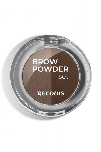 Relouis BROW POWDER SET 02 brown - фото 1