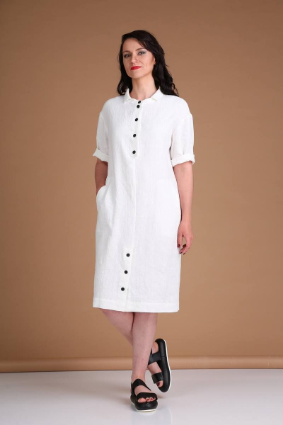 Платье Ma Vie М178/1 белый - фото 1
